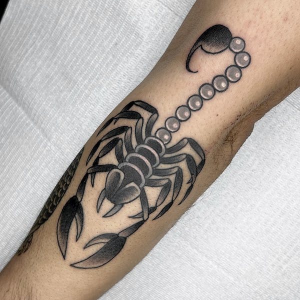 Scorpion Tattoo by Ashley, Fattys Tattoos & Piercings