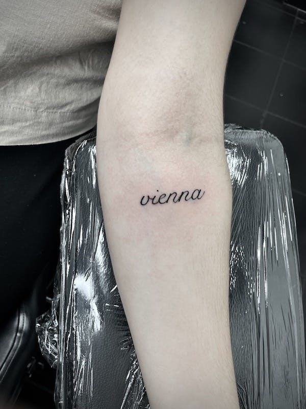 Vienna tattoo by Gabe, Fattys Tattoos & Piercings