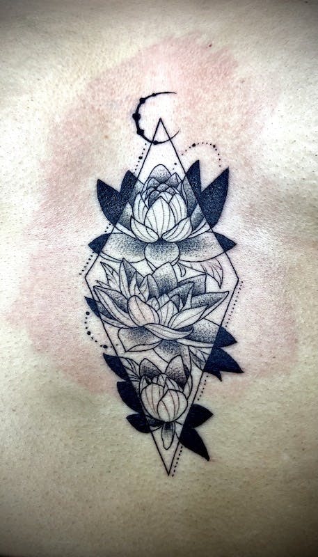 27 Rafael sacred geometry floral tattoo