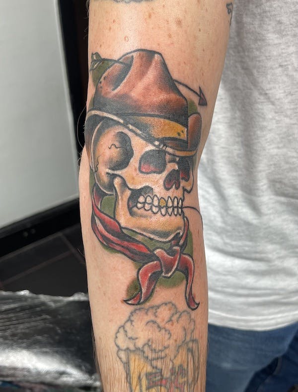 American traditional Tattoo by Mikey, Fattys Tattoos & Piercings