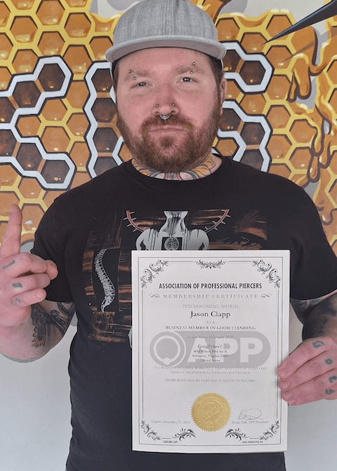 Jason, Piercer at Fattys Tattoos & Piercings